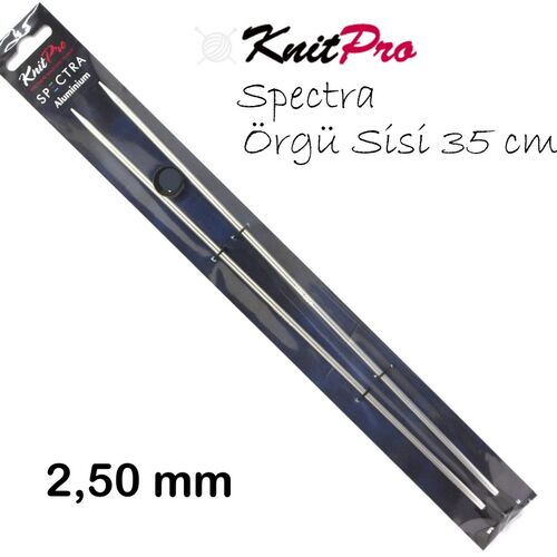 (16203) KNITPRO SPECTRA ÖRGÜ ŞİŞİ 35 CM 2,5MM