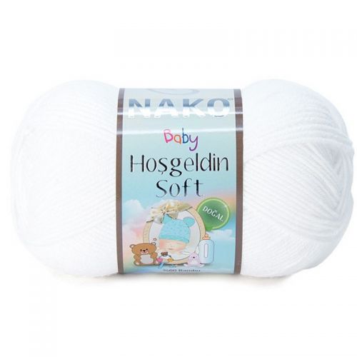 NAKO HOŞGELDİN SOFT 208 BEYAZ