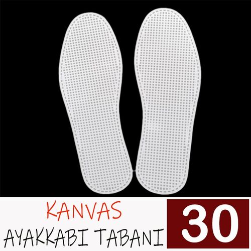 KANVAS AYAKKABI TABANI 30